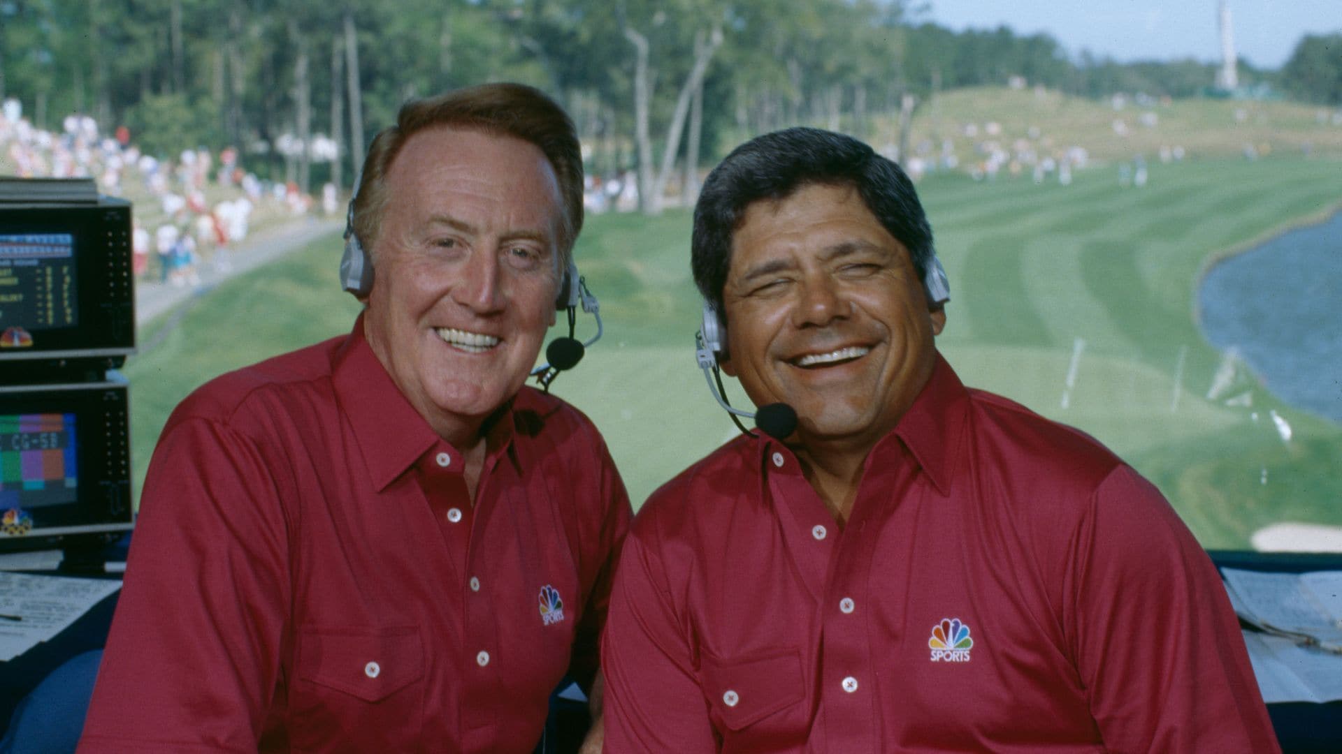 Amid a legendary career and life, Vin Scully was a fixture in golf